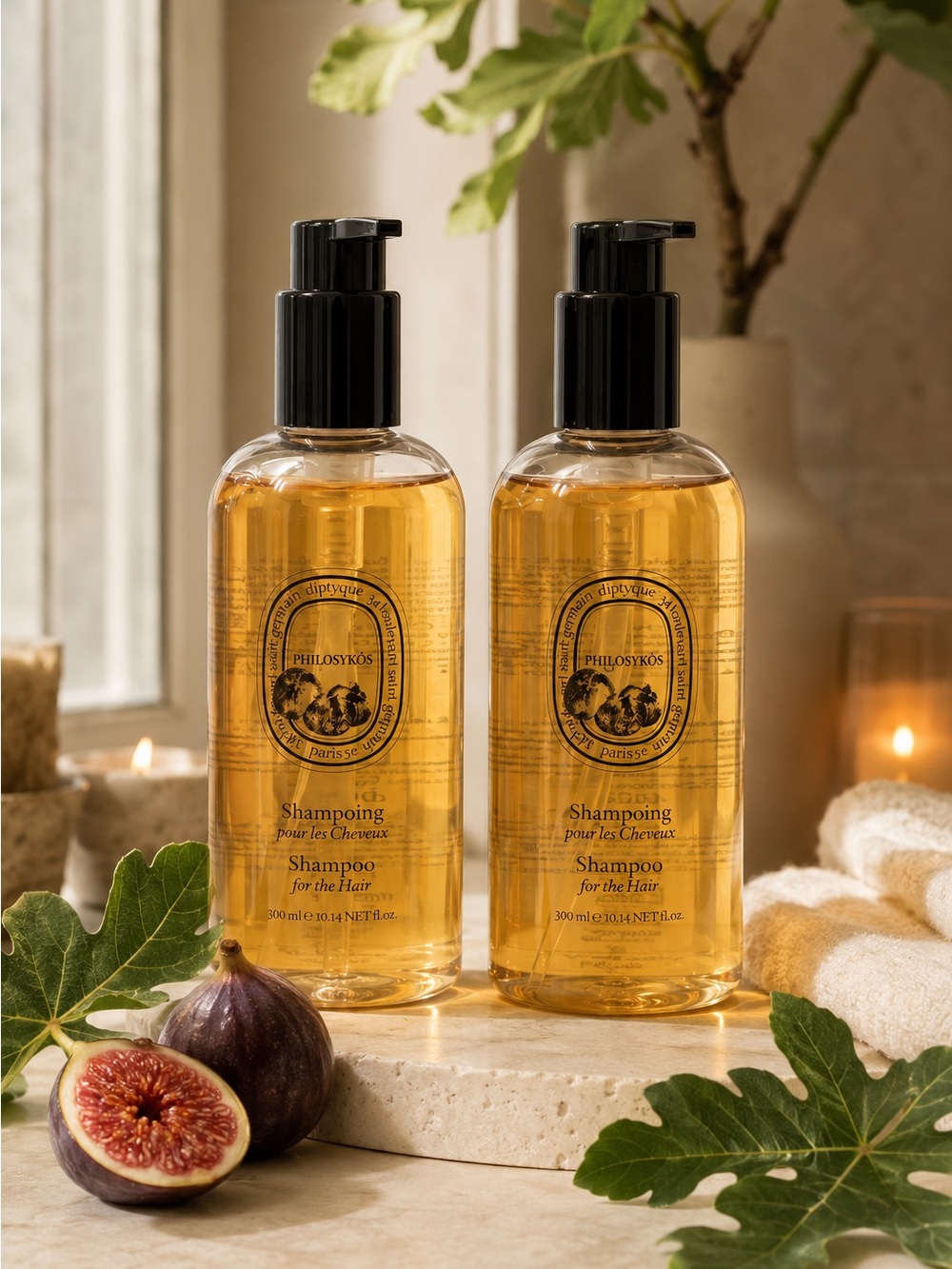 Diptyque Philosykos 2 Shampoo Large Size 300ml Ritz Carlton EXCLUSIVE